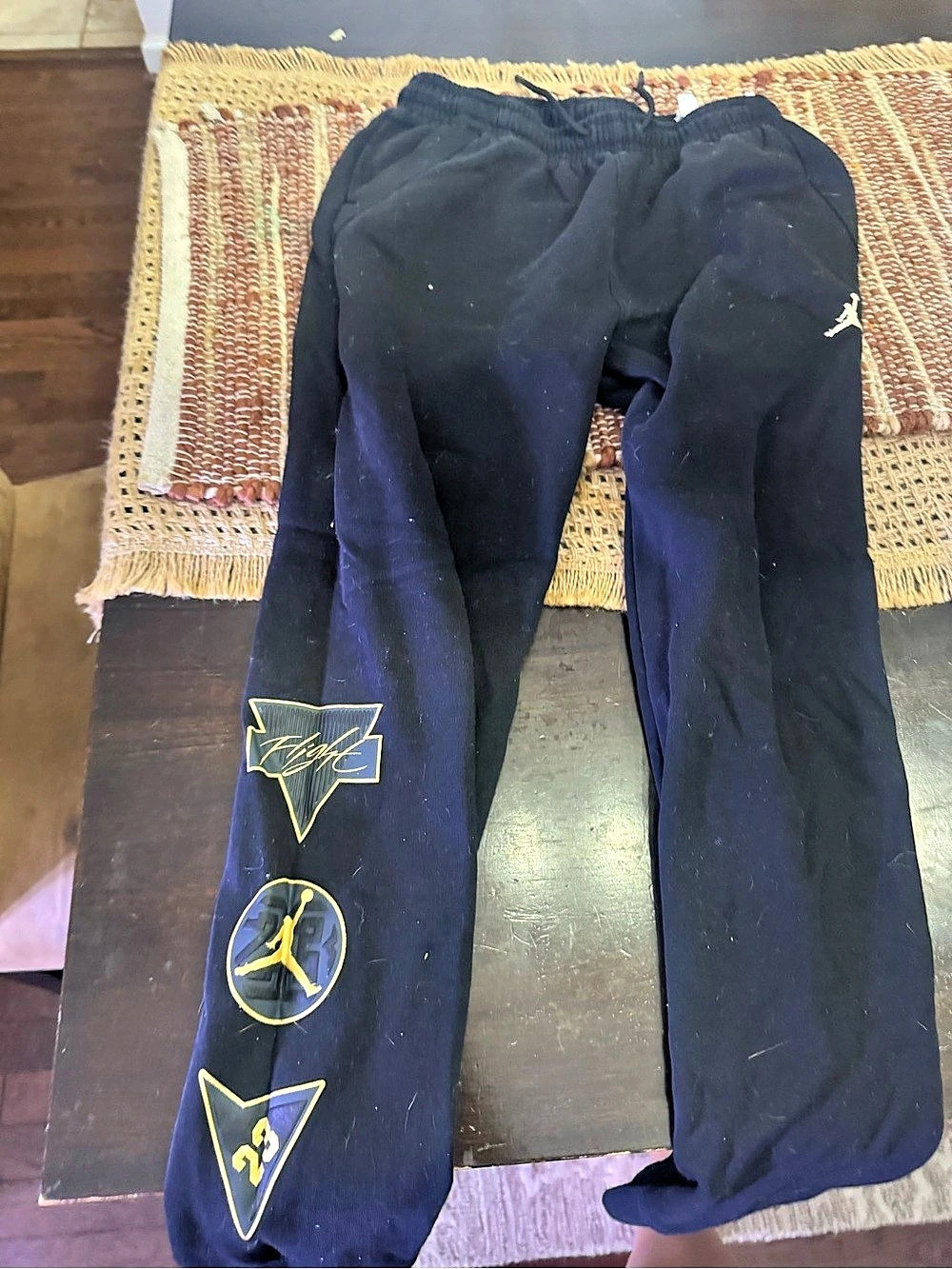 Jordan Essentials fleece pants Black Fleece Joggers Size Large